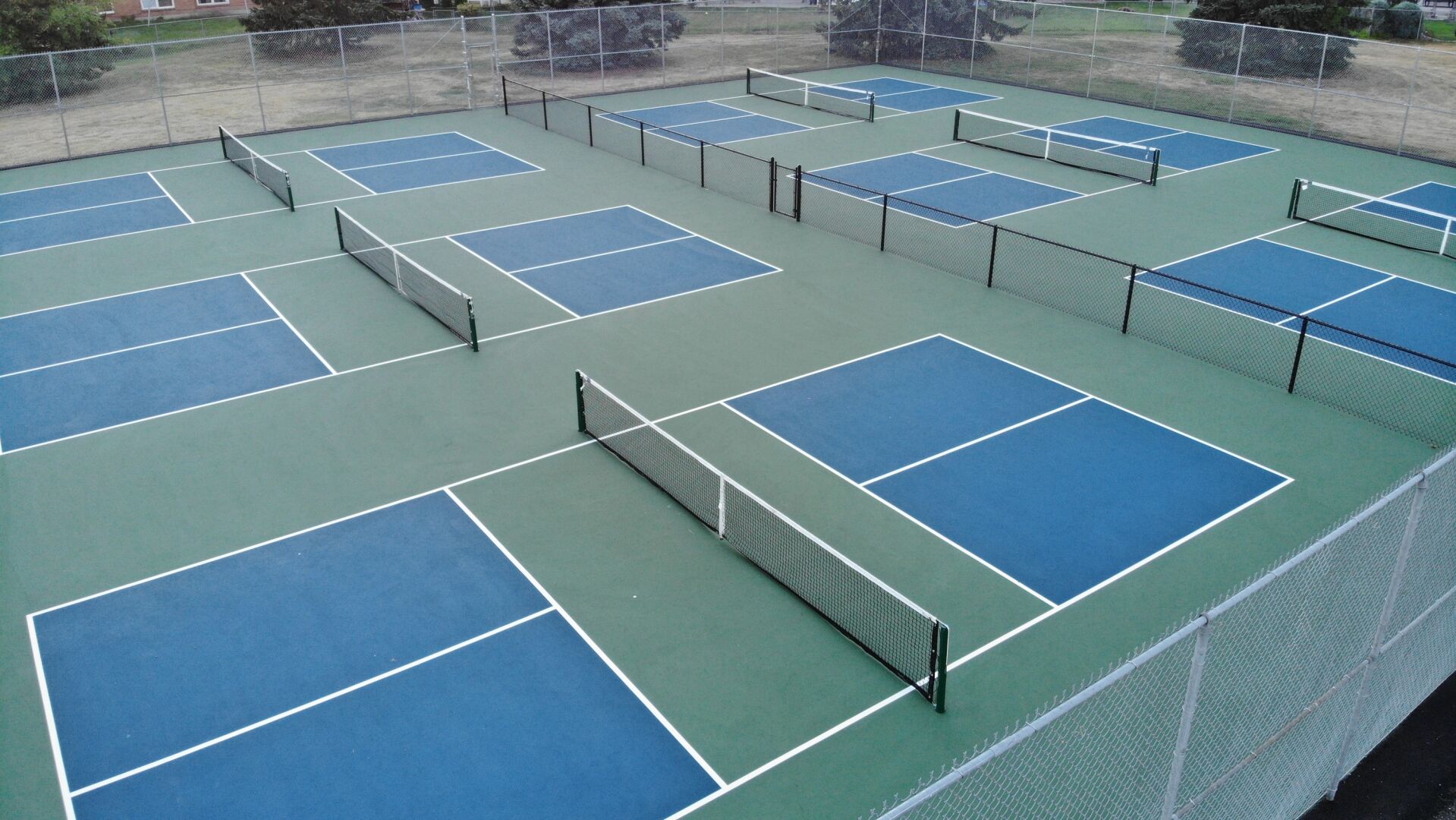 pickleball rendering